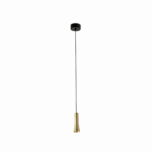 22025 NINA black/gold// подвесной LED 1х4  х  22025