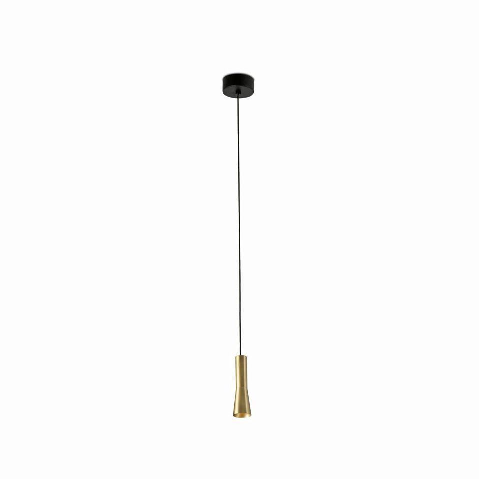 22025 NINA black/gold// подвесной LED 1х4  х   