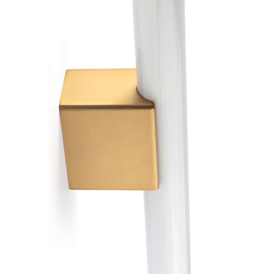63554 CALMA brushed gold/opal white// настенный LED 1х7  х   