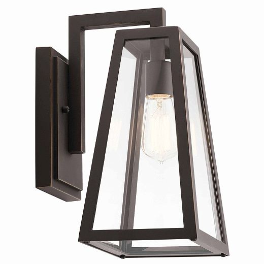 KL-DELISON-M-RZ DELISON Rubbed Bronze /Clear// настенный E27 1х60  х  KL-DELISON-M-RZ