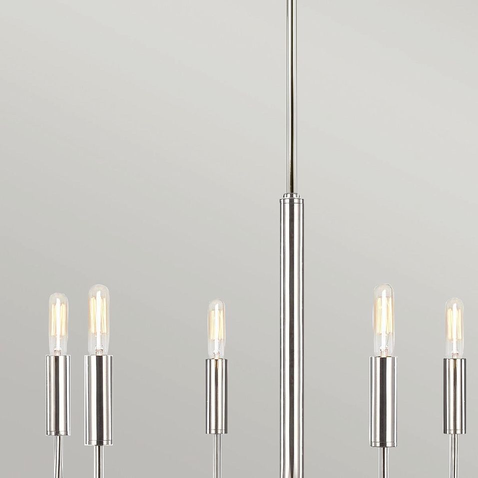 FE-BRIANNA6-PN BRIANNA Polished Nickel /// подвесной E14 6х60  х   