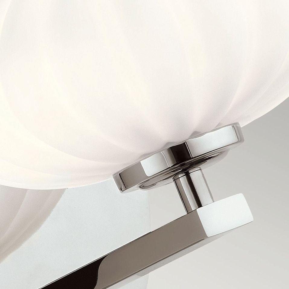 QN-PIM1-PC PIM Polished Chrome/Opal white// настенный G9 LED 1х3  х   