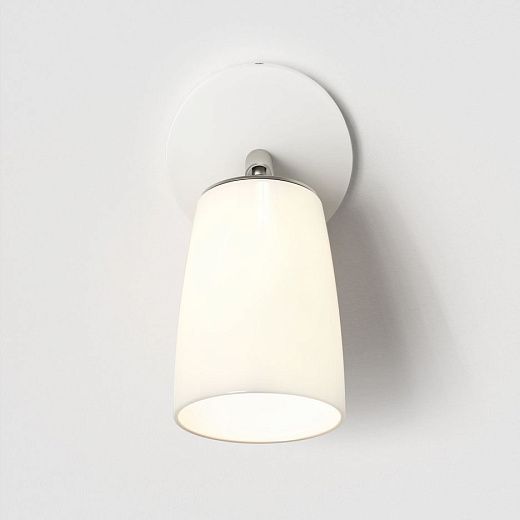 1467004 CARLTON matt white/nickel/beige// настенный G9 LED 1х5  х  1467004