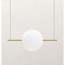 282.01.ON ALMA natural brass/white// подвесной LED 1х20  х  282.01.ON