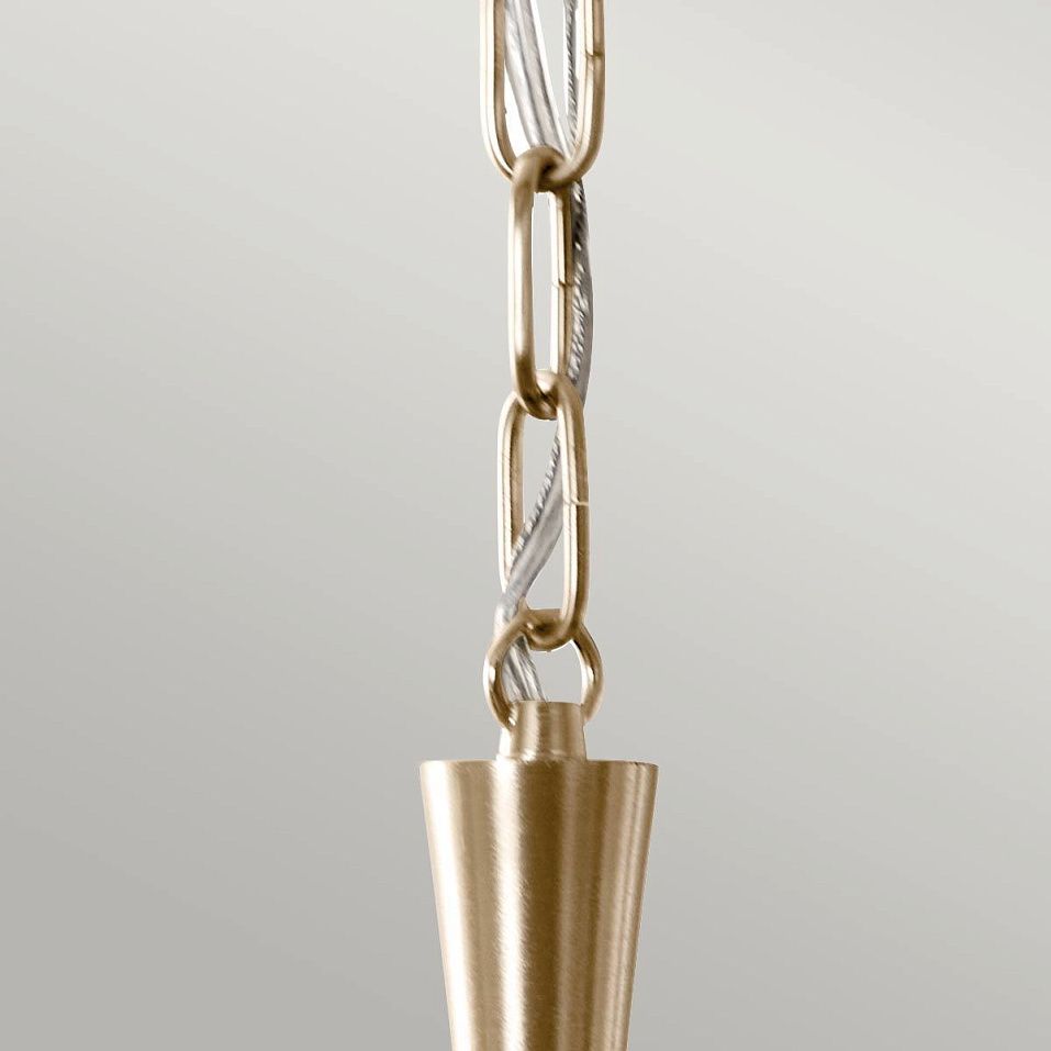 KL-DELAROSA-P-BK DELAROSA  Champagne Bronze /Black // подвесной E27 1х60  х   