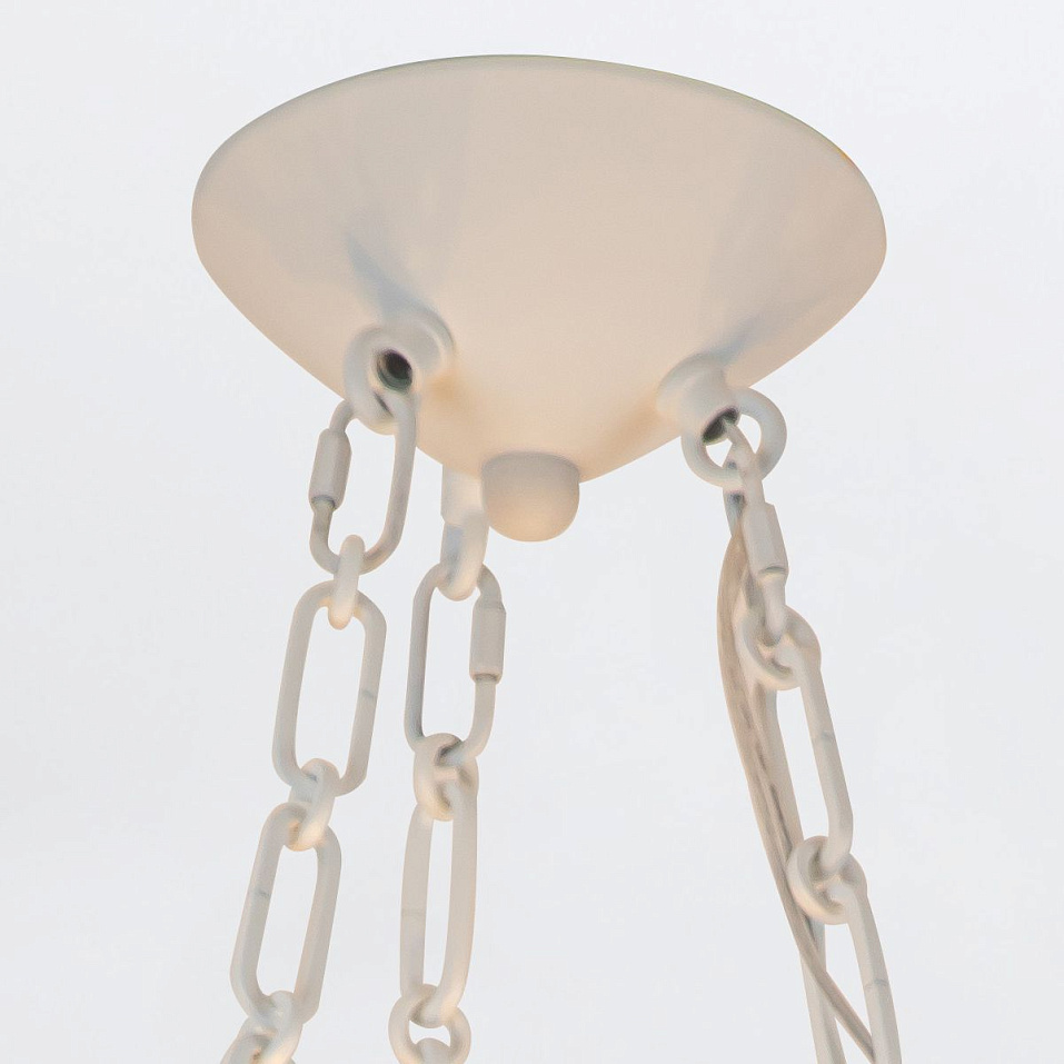 QN-MARTINE-P-WHT  MARTINE Antique White /Antique White // подвесной E27 3х60  х   