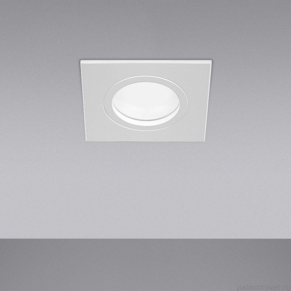 0351-00-00 W BASIC white///white встраиваемый GU5.3 1х50  х   