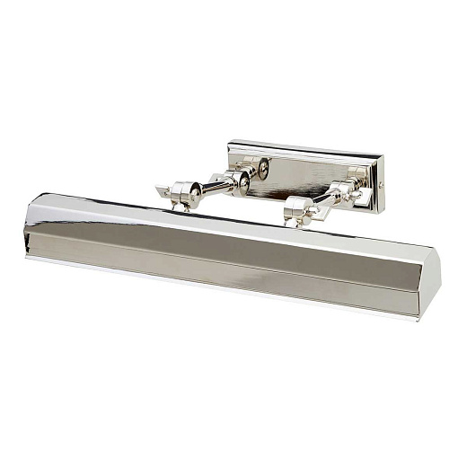 CHAWTON-PLM-PN CHAWTON Polished Nickel /Polished Nickel // подсветка для картин E14 2х40  х  CHAWTON-PLM-PN