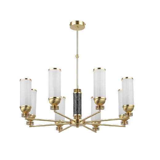 IZA-ZW-8(ZM/5)B IZANO matt gold/granite dark gray /white// подвесной E14 8х40  х  IZA-ZW-8(ZM/5)B