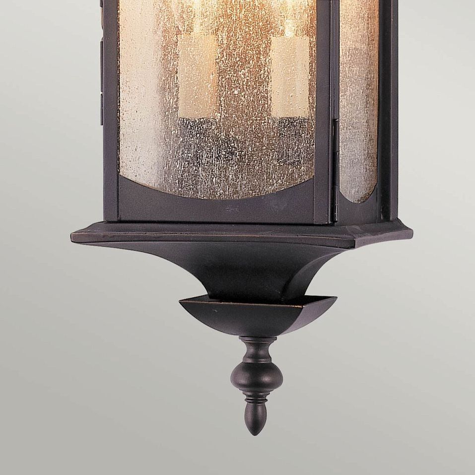 QN-MARKET-SQUARE-M MARKET SQUARE Oil Rubbed Bronze/Clear Seeded// настенный E14 2х60  х   