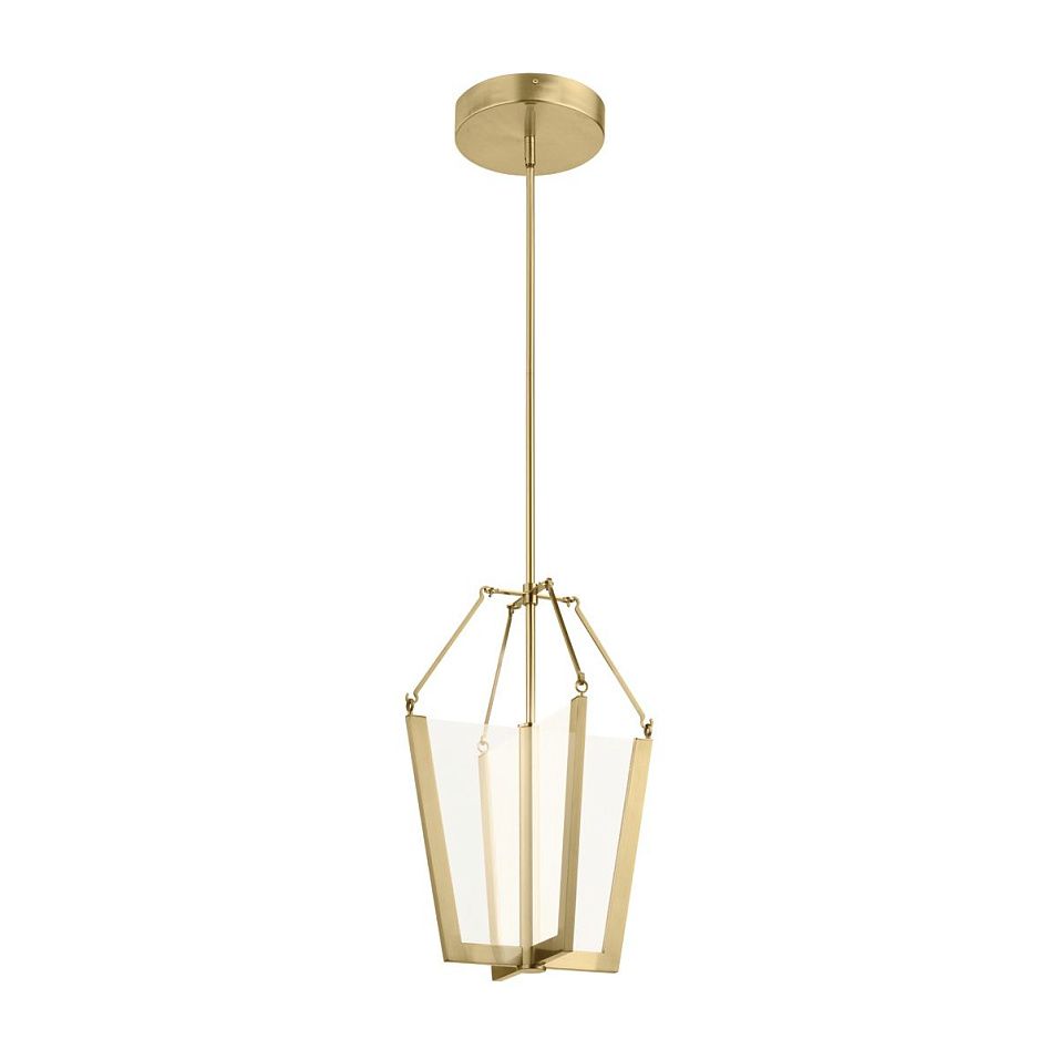 QN-CALTERS-P-M-CG CALTERS Champagne Gold///прозрачный подвесной LED 1х49  х   