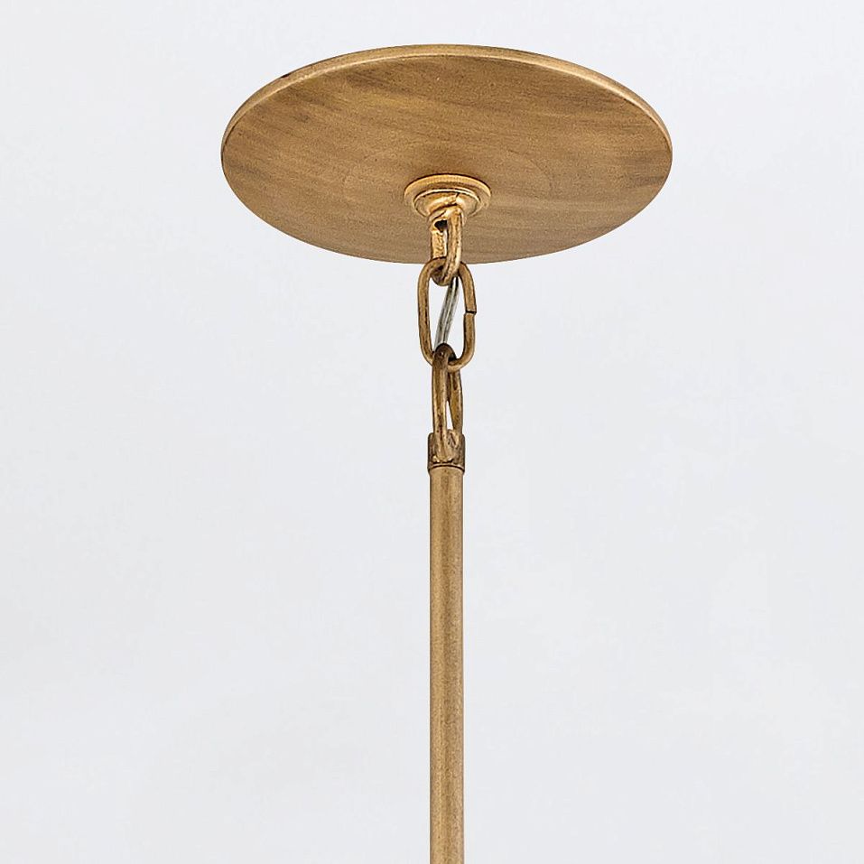 QN-FLORA3-GD FLORA Burnished Gold/// подвесной E14 3х40  х   