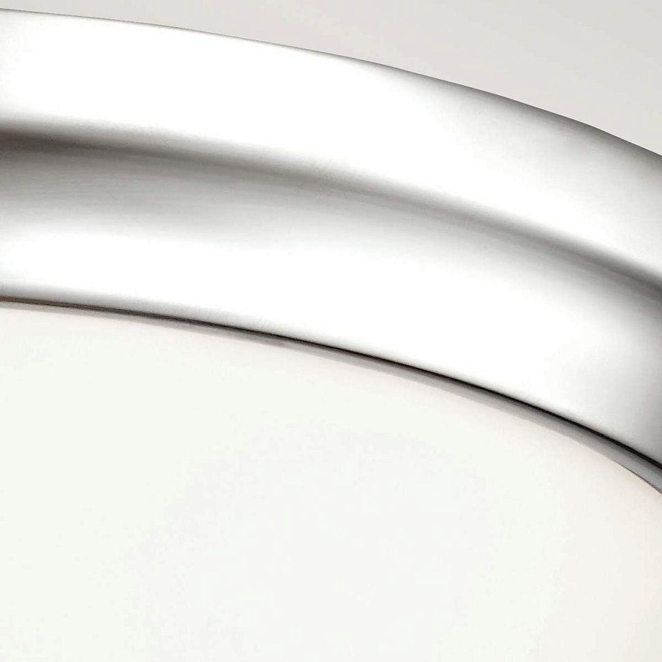 FE-PARKMAN-F-PN PARKMAN Polished Nickel /Opal Glass // потолочный E27 2х60  х   