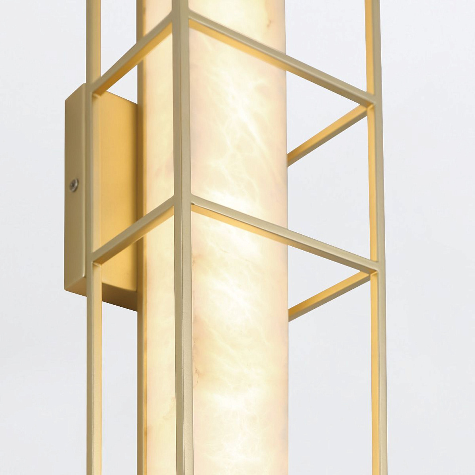 QN-BLAKLEY-L-BG BLAKLEY Brushed Gold/Beige// настенный LED 1х20  х   