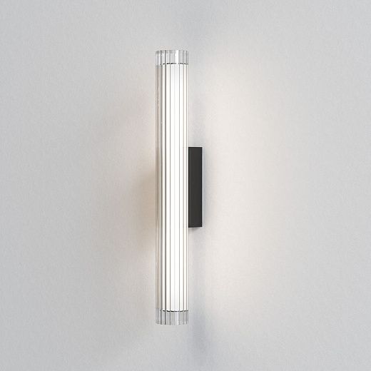 1409059 IO 665 matt black/clear// настенный LED 1х8.3  х  1409059