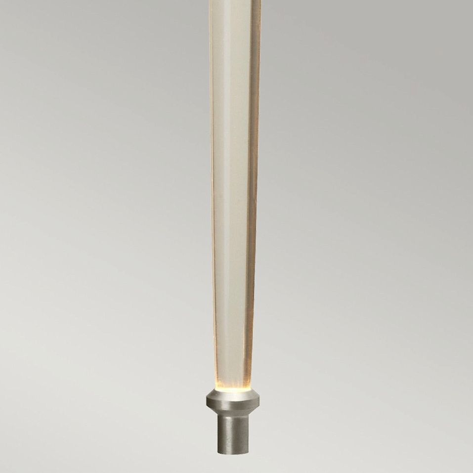 BATH-AGATHA-BN AGATHA никель/прозрачный// настенный G9 LED 1х3.5 LED 1х1   