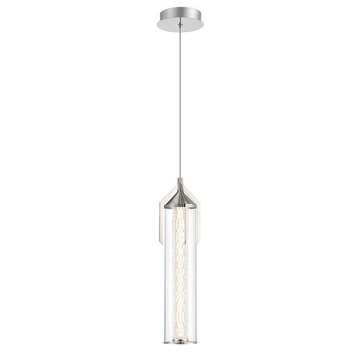 QN-ESPADA-1P-PC ESTRADA Polished Chrome/Clear//прозрачный подвесной LED 1х18  х  QN-ESPADA-1P-PC