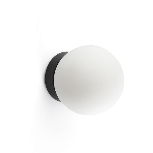 60011 PING black/opal// настенный LED 1х7.8  х  60011