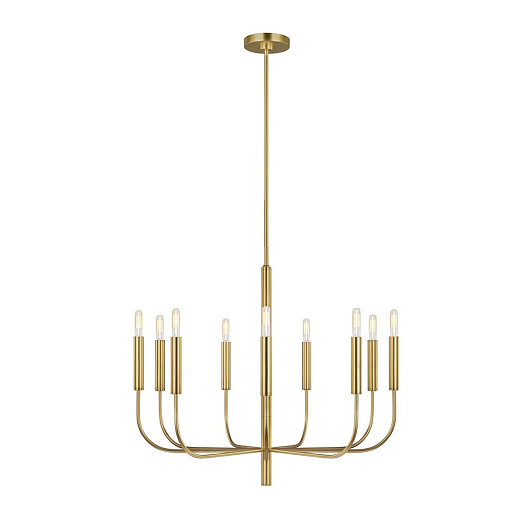 FE-BRIANNA9-BB BRIANNA Burnished Brass/// подвесной E14 9х60  х  FE-BRIANNA9-BB