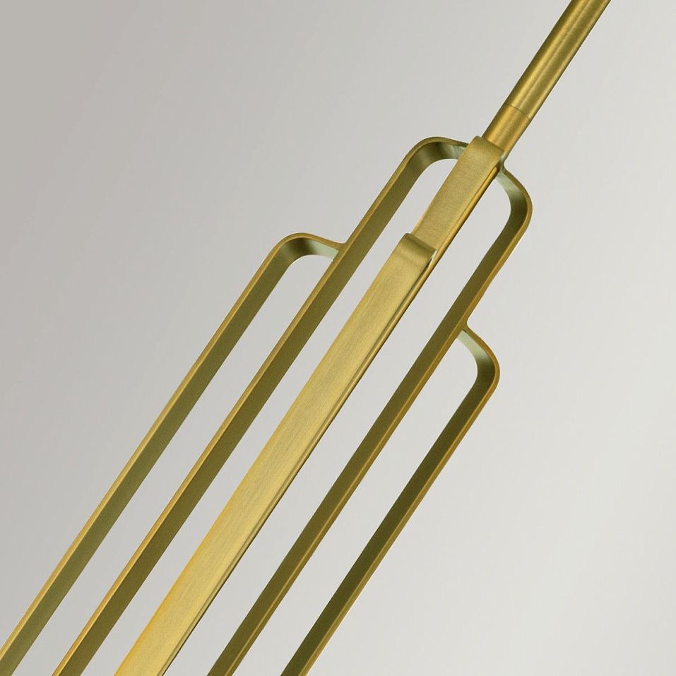 QN-KIMROSE-MP-BNB KIMROSE Brushed Natural Brass/Clear// подвесной E27 1х60  х   