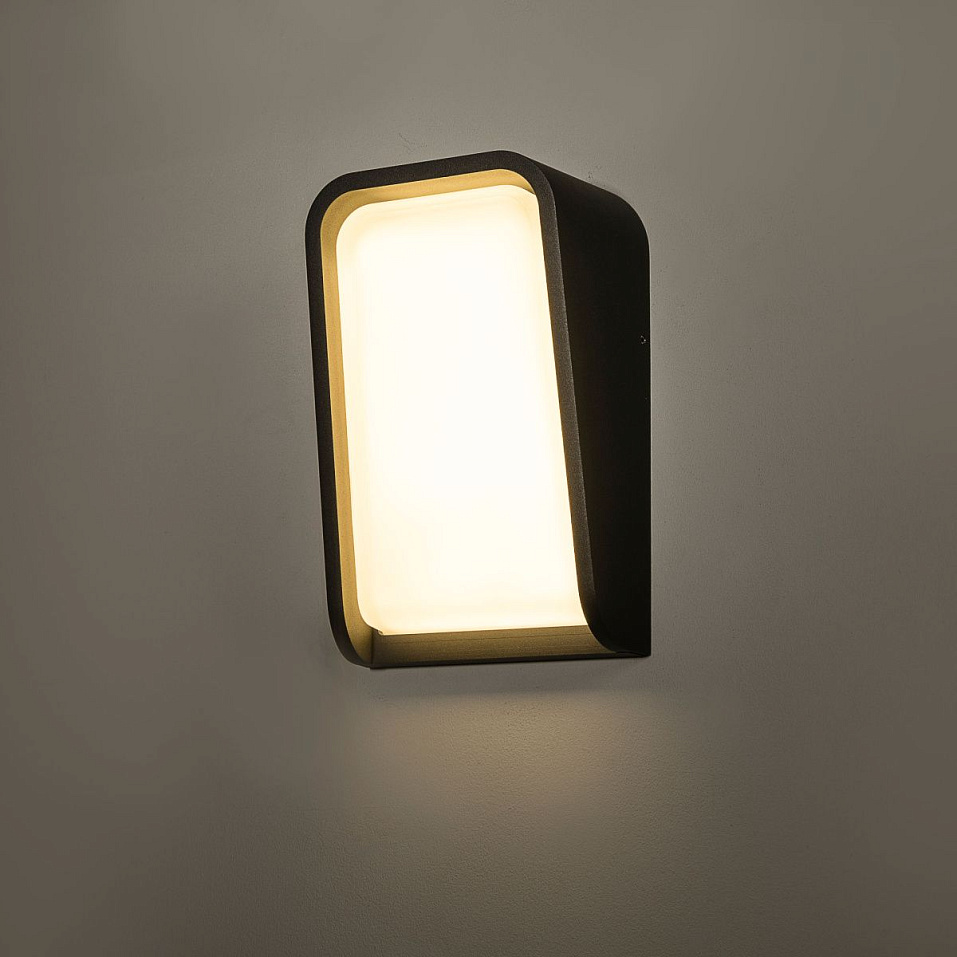 71279 MASK Dark grey/Opal// настенный LED 1х15  х   