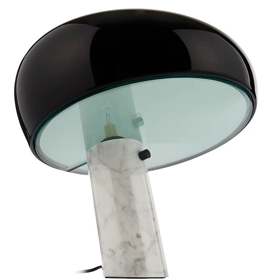 F6380030 SNOOPY MARBLE/BLACK// настольный E27 1х150  х   