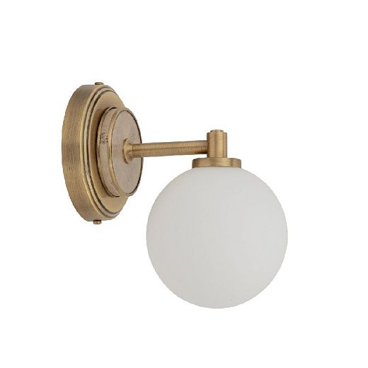 ERB-K-1(P/6)B ERBA patina/beige granite/matt white// настенный G9 LED 1х5  х  ERB-K-1(P/6)B