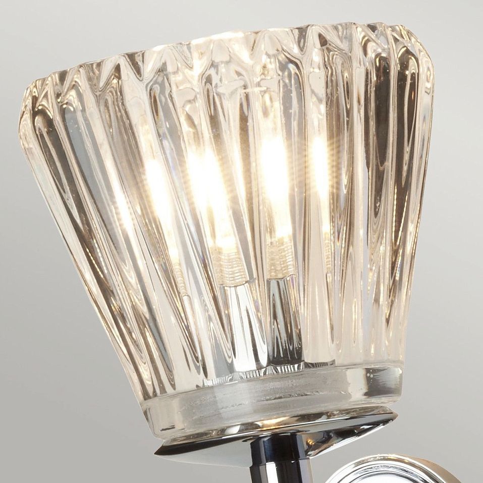 BATH-AGATHA-PC AGATHA полированный никель/прозрачный// настенный G9 LED 1х3.5 LED 1х1   