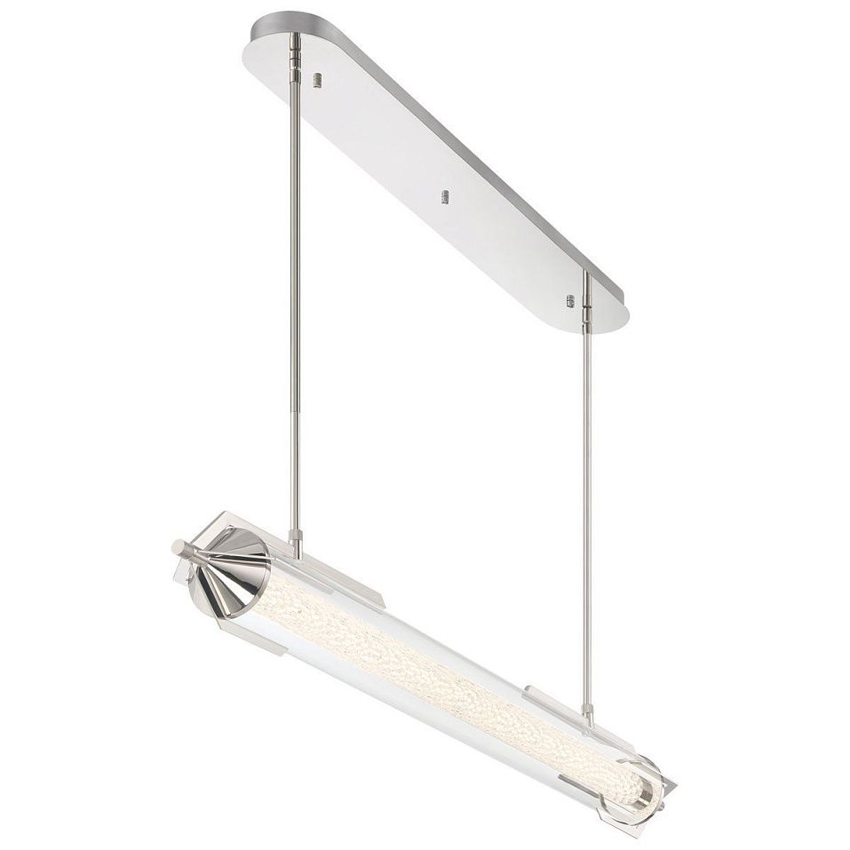 QN-ESPADA-LP-PC ESTRADA Polished Chrome/Clear//прозрачный подвесной LED 1х38  х   