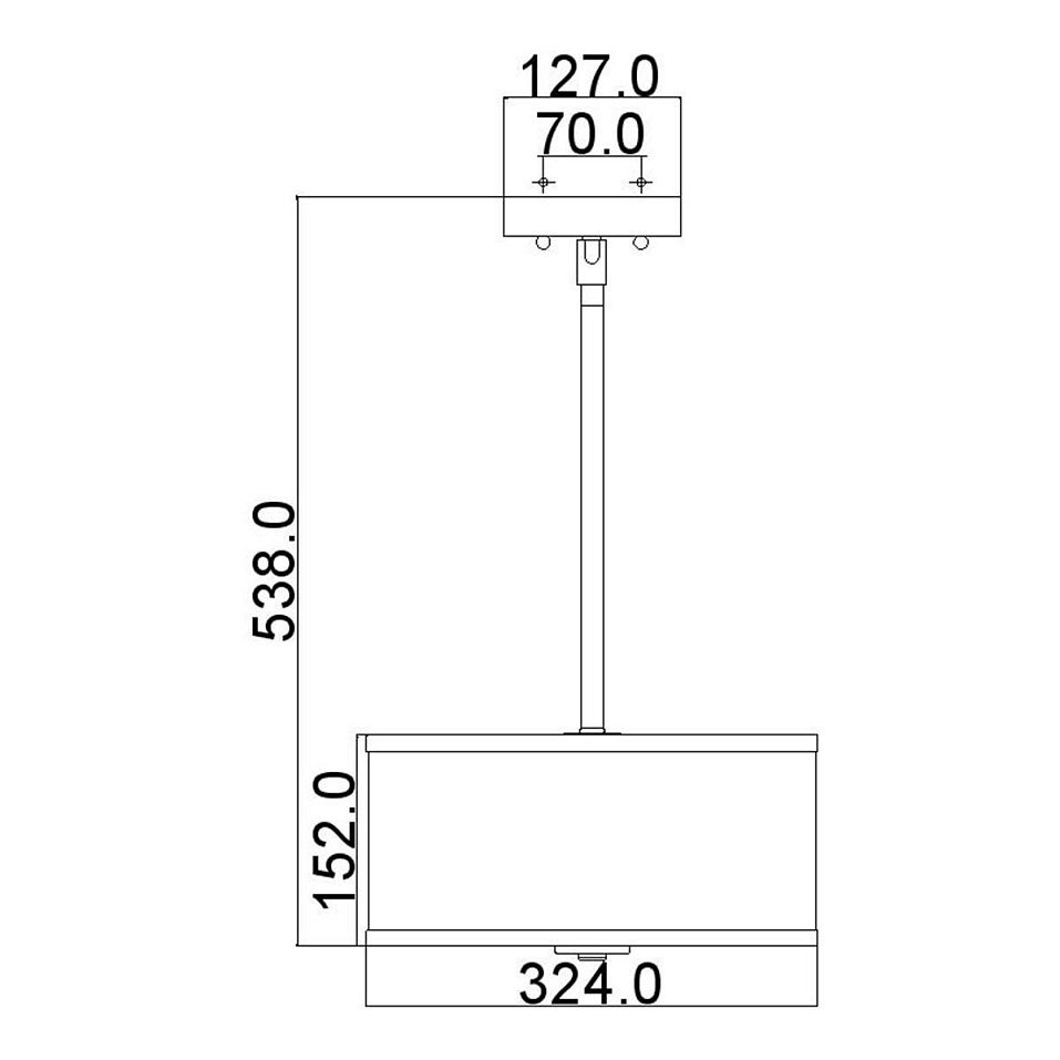 FE-PROSPECT-PARK-SF PROSPECT PARK Satin Nickel with Chrome /Opal white// потолочный E27 2х100  х   