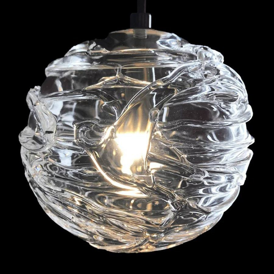 GLOBUS Web Mini GLOBUS  сатинированная нержавеющая сталь/прозрачный// подвесной G9 LED 1х7  х   