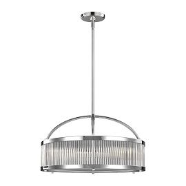 FE-PAULSON-6P PAULSON хром/прозрачный//белый подвесной G9 LED 6х3.5  х  FE-PAULSON-6P
