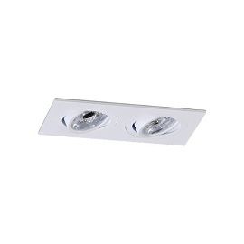4212GU MINI CATLI white/// встраиваемый GU10 2х50  х  4212GU