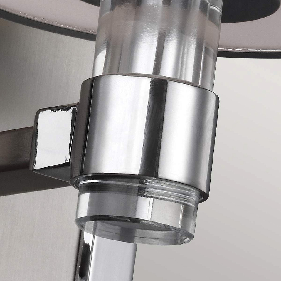 FE-PROSPECT-PARK1 PROSPECT PARK Satin Nickel with Chrome /Opalwhite// настенный E27 1х60  х   