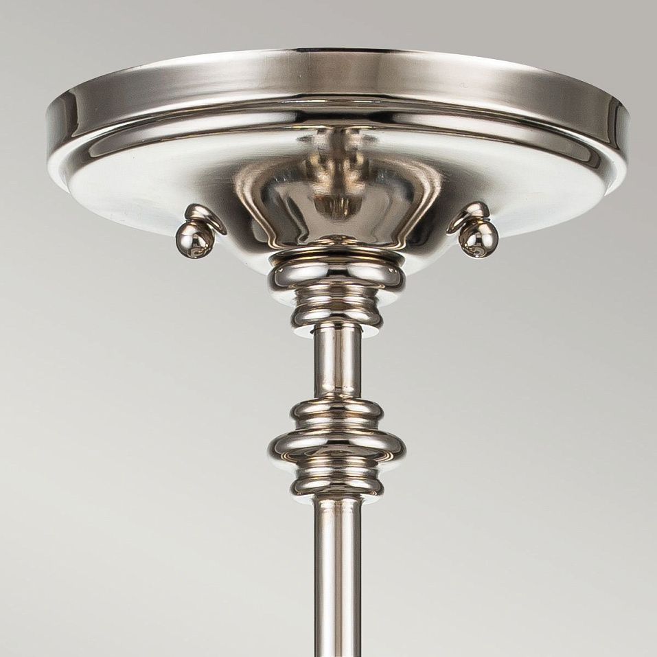 FE-PICKERING-LANE-SF-PN PICKERING-LANE Polished Nickel /Clear Seeded// потолочный E14 3х40  х   
