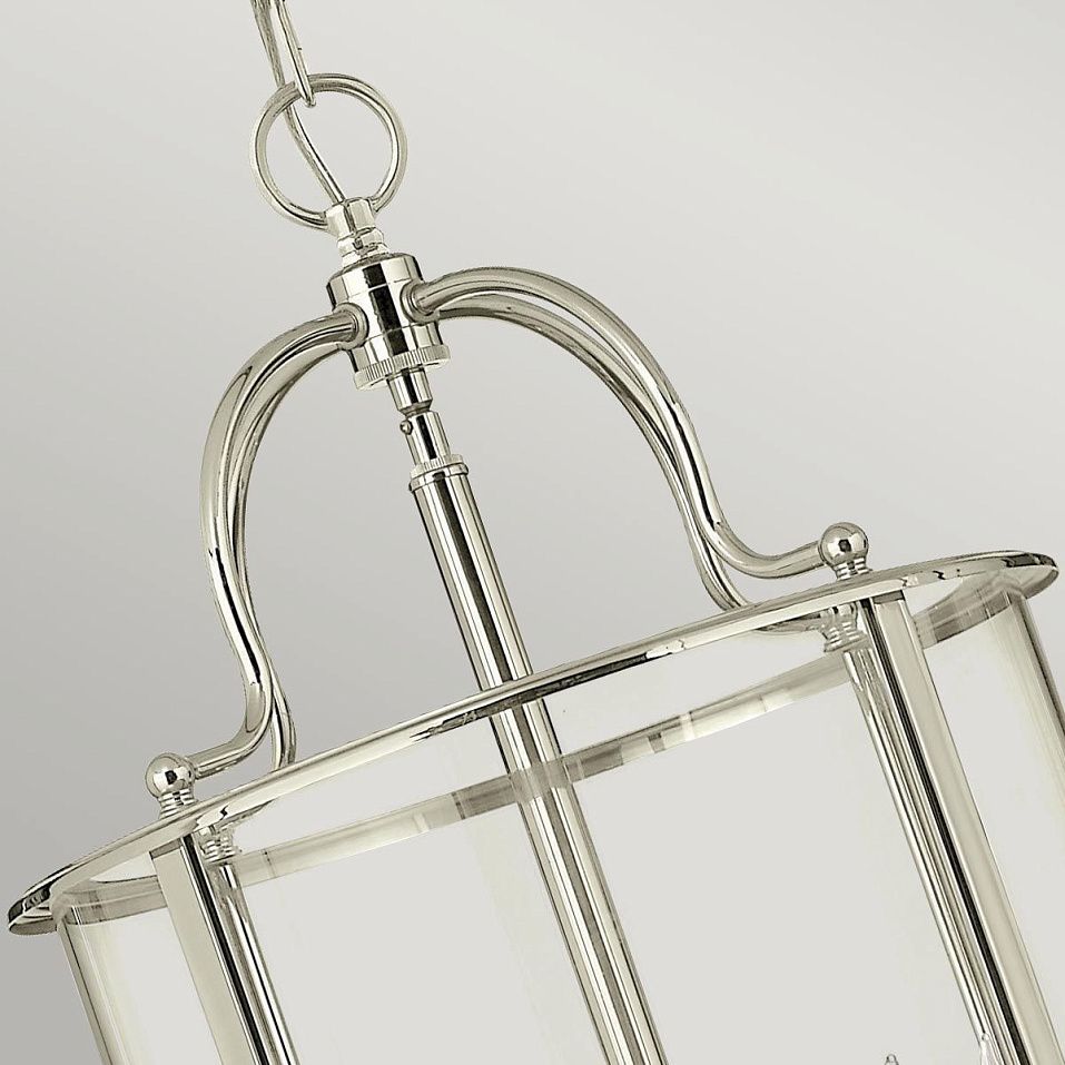 HK-GENTRY-P-L-PN GENTRY Polished Nickel /Clear// подвесной E14 6х60  х   
