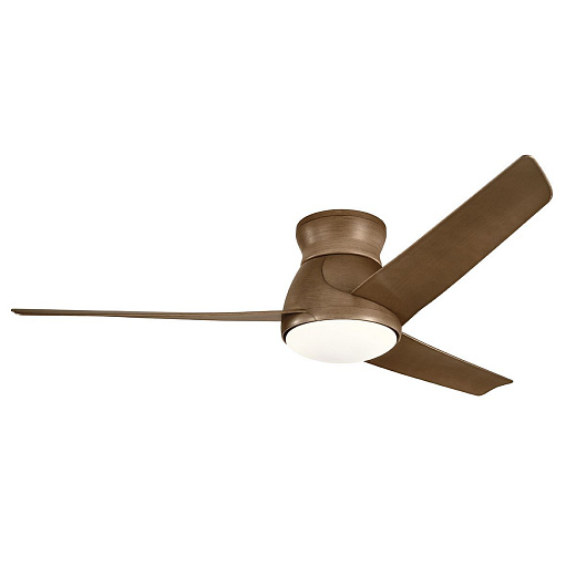 KLF-ERIS-60-WN ERIS Walnut /opal// потолочный LED 1х10  х  KLF-ERIS-60-WN