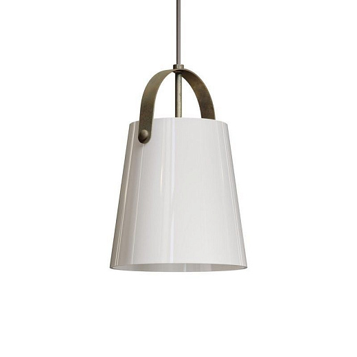 287.01.OOB BELL brass/white// подвесной E27 1х15  х  287.01.OOB