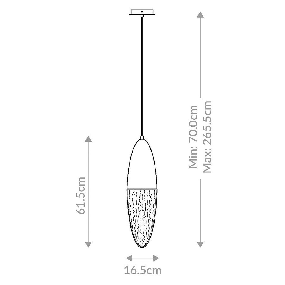 QN-ECROU-1P-BK ECROU Matte Black/Clear// подвесной GU10LED 1х10  х   