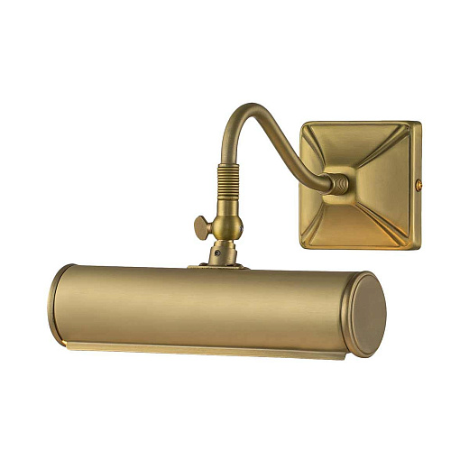 PL1-10-BB Picture Light  Brushed Brass/Brushed Brass// подсветка для картин E14 1х40  х  PL1-10-BB