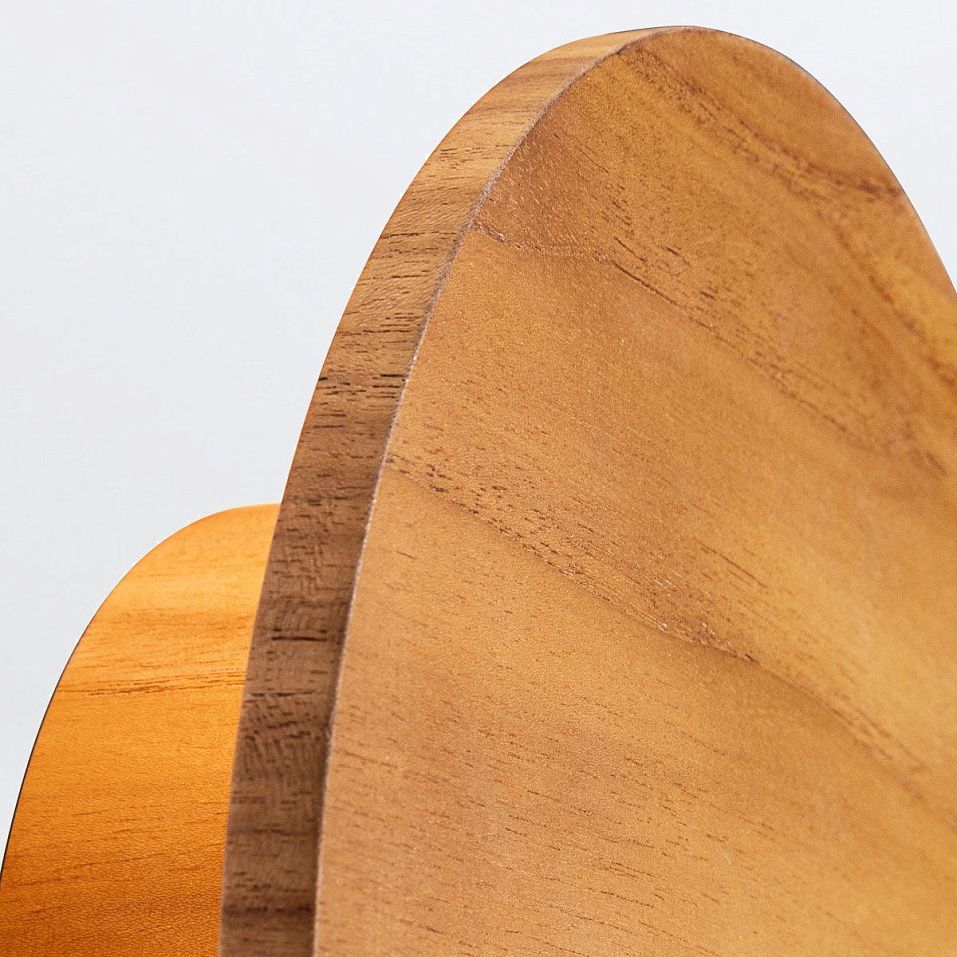 QN-CLEAN-LED-WB-25-TEAK CLEAN Teak Veneer/Teak Veneer//матовый настенный LED 1х8  х   