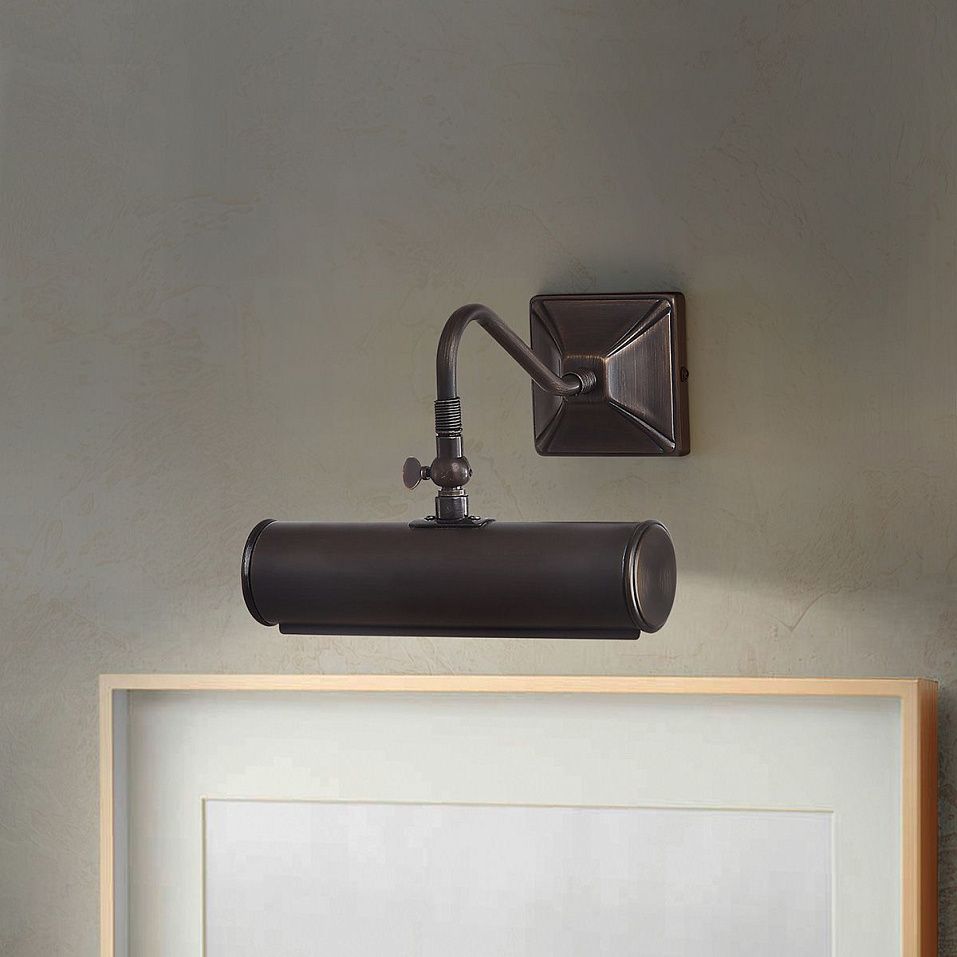 PL1-10-DB Picture Light  Dark Bronze /Dark Bronze // подсветка для картин E14 1х40  х   