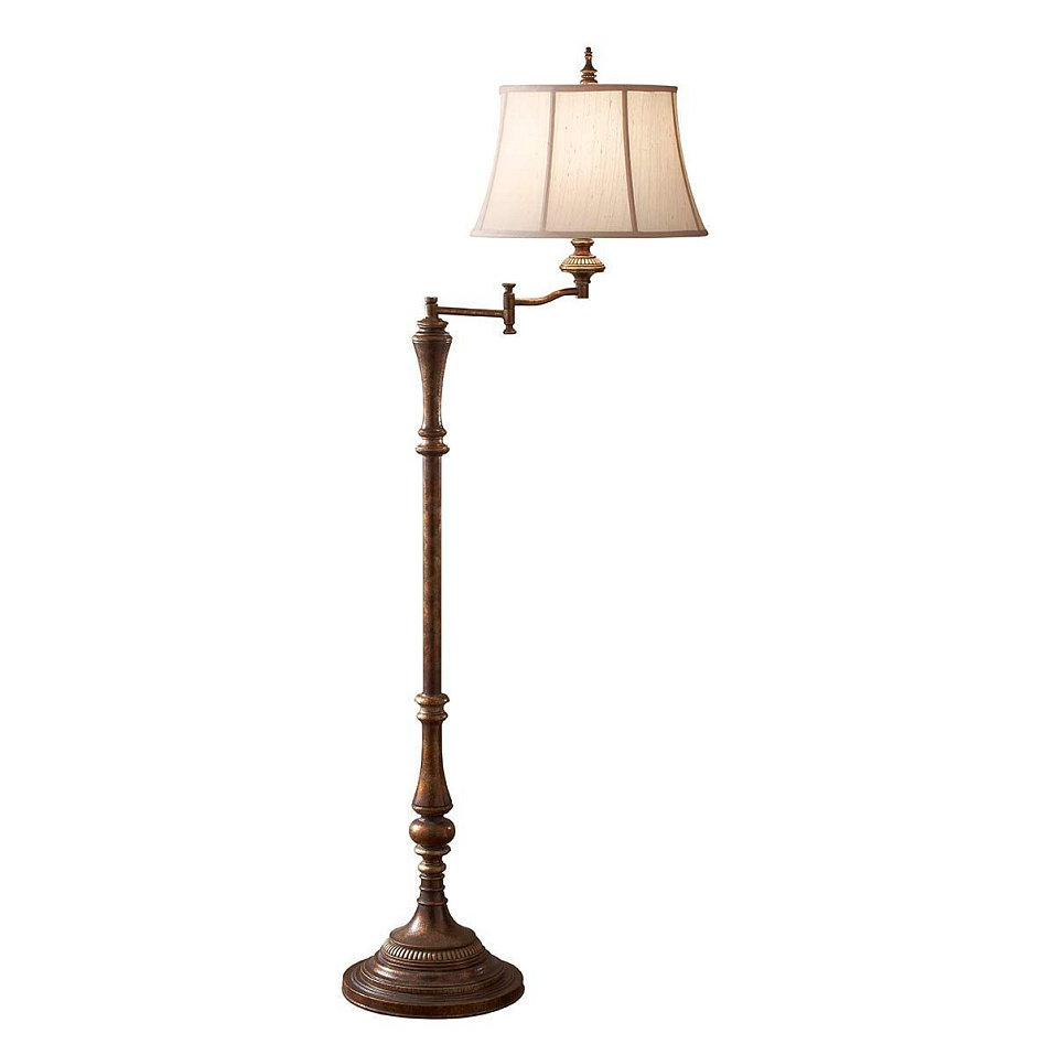 FE-GIBSON-SWFL GIBSON Cambridge Crackle/Beige// напольный E27 1х60  х   