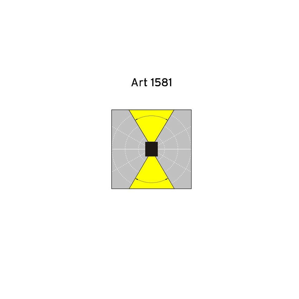 1581GR LILLEHAMMER графит/ настенный LED 2х7.1  х   