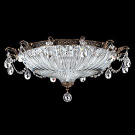 5635 86 O MILANO midnight gild/прозрачный// потолочный E14 4х40  х  5635 86 O