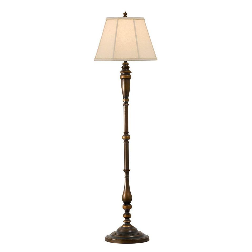 FE-LINCOLNDALE-FL LINCOLNDALE Astral Bronze/Beige// напольный E27 1х60  х   