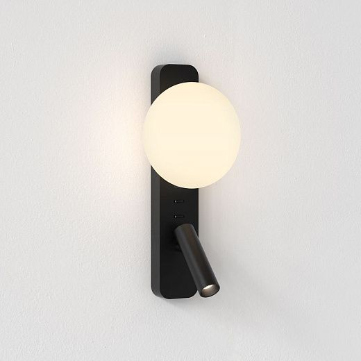 1176009 ZEPPO Matt Black/Matt White// настенный G9 LED 1х3.5 LED 1х4.1  1176009
