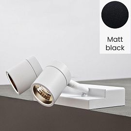 609 42 50 52 MUSEO MINI matt black/// настенный LED 2х9  х  609 42 50 52