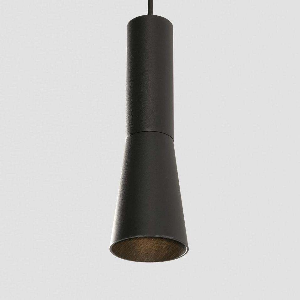 22023 NINA black/black//прозрачный подвесной LED 1х4  х   