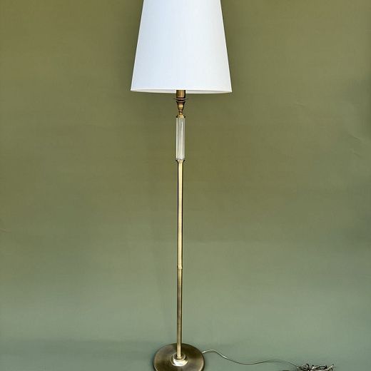 NAP-LS-1(P/A) LS N-03-6  NAPOLI patina brass/beige// напольный E27 1х60  х  NAP-LS-1(P/A) LS N-03-6 